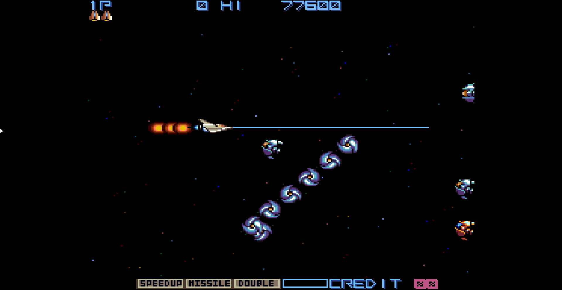 ゲーム解説 『GRADIUS（グラディウス）』 ～ WINDOWSでグラディウスを楽しむ篇: 「AtoD」 映像と音楽情報